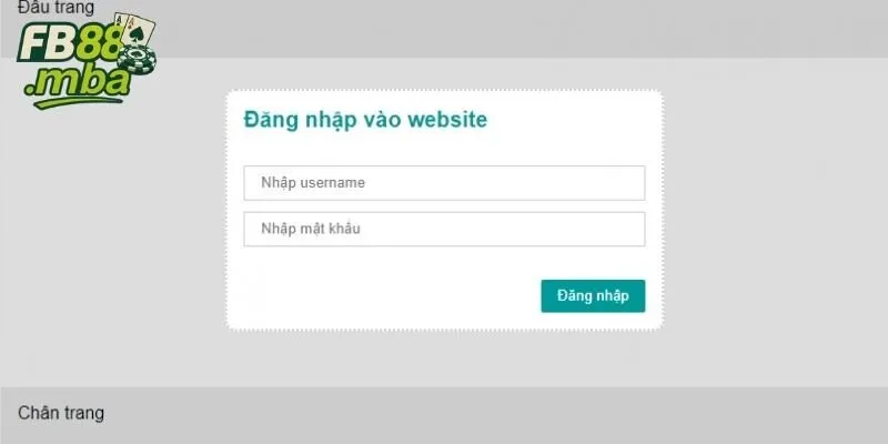 Ghi đúng tên đăng nhập, mật khẩu để bảo vệ tài khoản